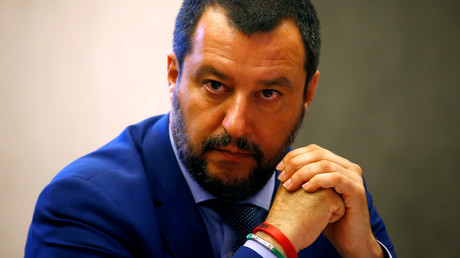 Le ministre de l'Intérieur italien Matteo Salvini