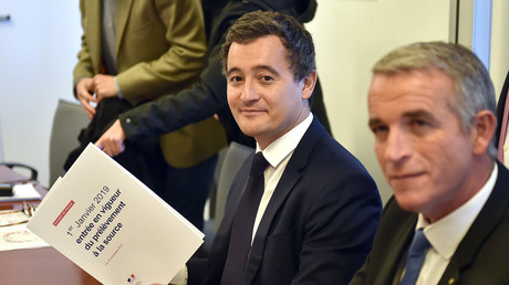 Gérald Darmanin, à Toulouse le 13 novembre pour présenter la réforme du prélèvement de l'impôt à la source