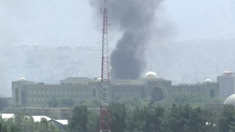 Afghanistan : l'Etat islamique revendique les tirs de roquettes sur Kaboul (IMAGES)