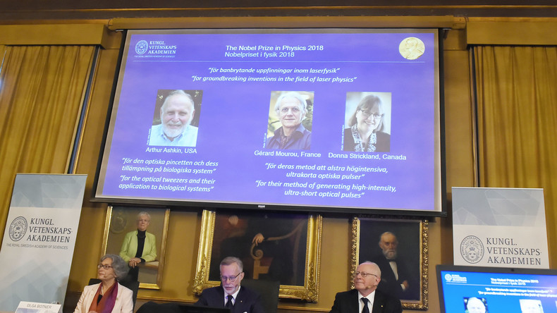 Prix Nobel de physique : un Français dans les trois spécialistes des lasers récompensés