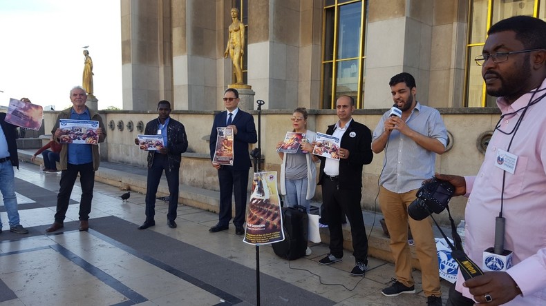 Rassemblement à Paris contre la guerre au Yémen (IMAGES)