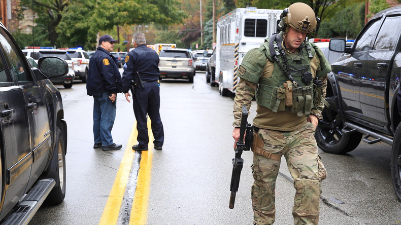 Pluie de réactions internationales après la fusillade meurtrière contre une synagogue aux Etats-Unis