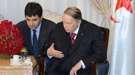 Le président algérien Abdelaziz Bouteflika lors de son entrevue avec Angela Merkel, le 17 septembre 2018 (image d'illustration). 