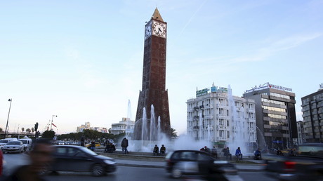 L'horloge obélisque située au bout de l'avenue Habib Bourguiba à Tunis, le 9 décembre 2015 (image d'illustration). 