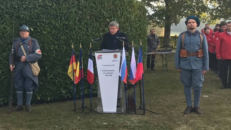 Dans les Ardennes, 246 combattants russes de la Première Guerre mondiale honorés (VIDEO)