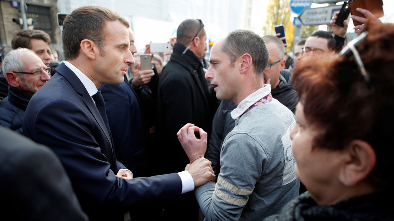 «Itinérance mémorielle» de la Grande Guerre : le chemin de croix de Macron