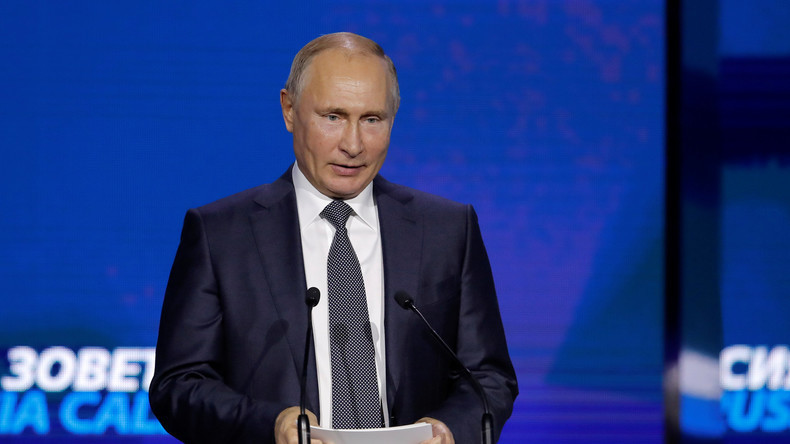 Poutine dénonce la «pratique vicieuse» des sanctions unilatérales et du protectionnisme