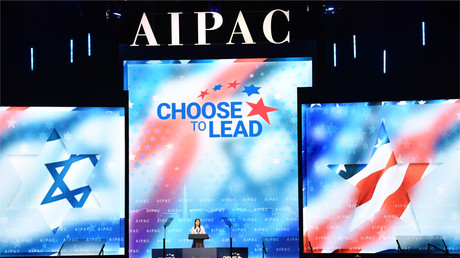 L'ambassadrice des États-Unis auprès des Nations Unies, Nikki Haley, prend la parole lors de la conférence de l'AIPAC à Washington, le 5 mars 2018.