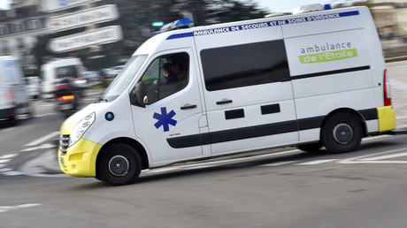 700 ambulances en opération escargot sur le périphérique parisien (PHOTOS, VIDEOS)