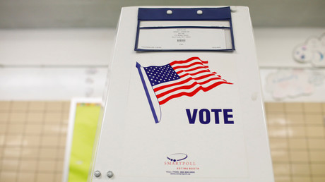Un bureau de vote à New York le 6 novembre 2018.