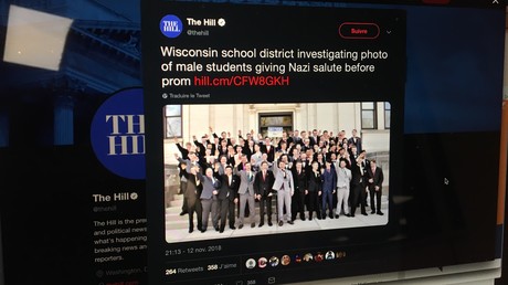 Etats-Unis : des élèves du Wisconsin ont-il exécuté un salut nazi pour une photo de classe ?