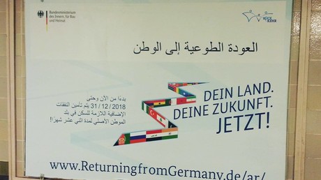 «Ton pays, ton futur»: une campagne invitant les migrants à rentrer chez eux fait débat en Allemagne