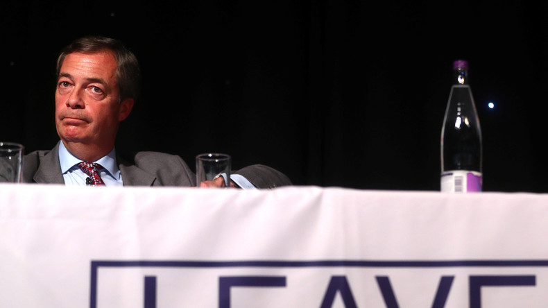 «Ce n'est pas le parti du Brexit» : Nigel Farage quitte l'Ukip