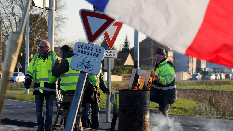Les frontières françaises, points de blocage privilégié des Gilets jaunes (IMAGES)