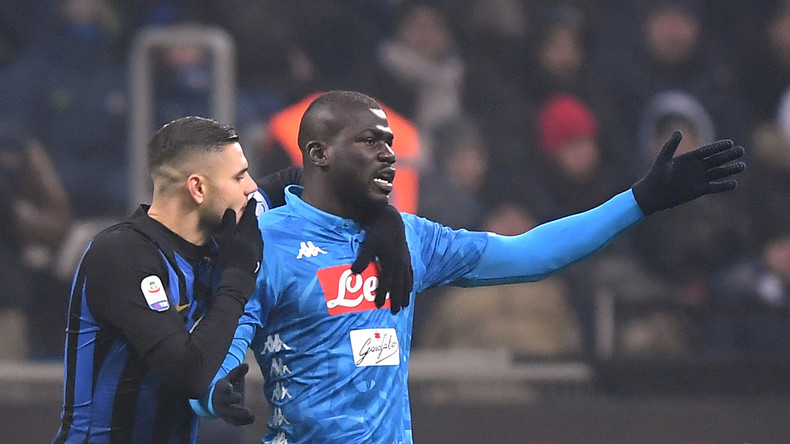 Consternation en Italie après les cris de singe adressés à Koulibaly lors d'un match