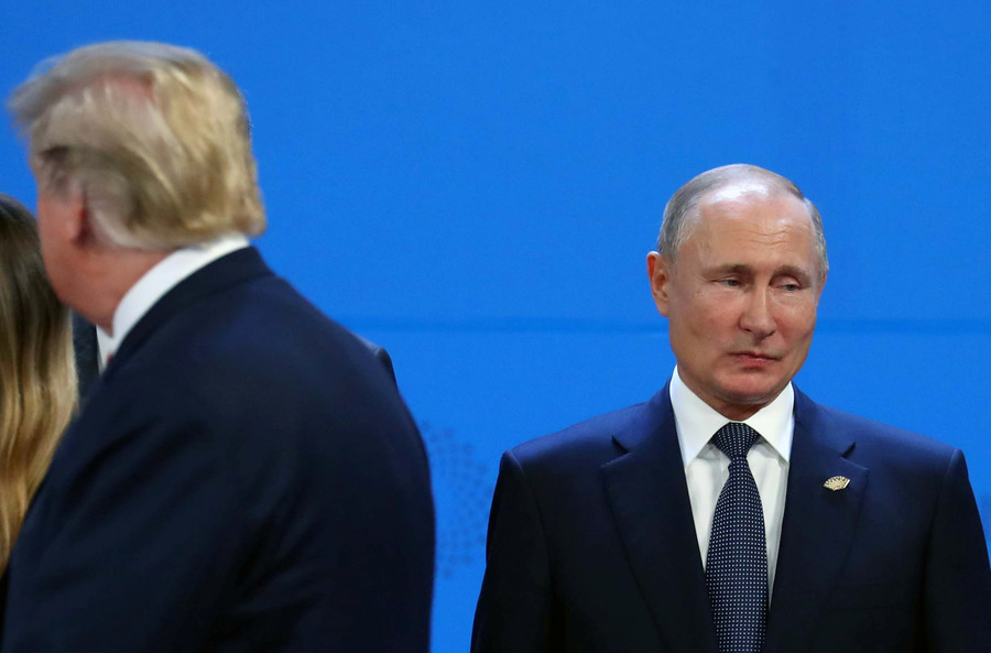 Après s'être évités, Donald Trump et Vladimir Poutine se sont brièvement parlé au G20
