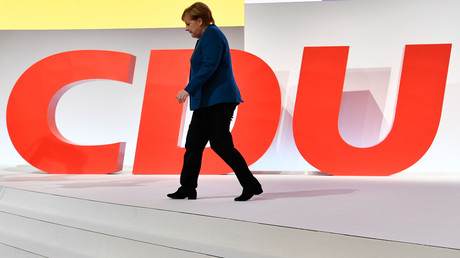 Angela Merkel le 7 décembre 2018 à Hambourg.