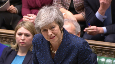 Theresa May au Parlement britannique le 12 décembre (image d'illustration).