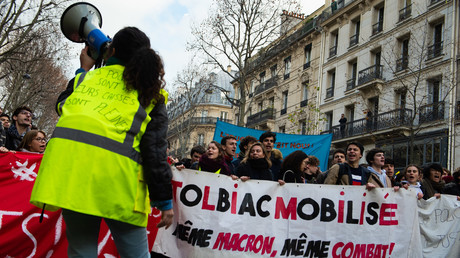 Lycéens et étudiants mobilisés contre la hausse des frais universitaires pour les extraeuropéens