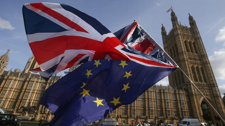 «Le Brexit maintenant» : des Gilets jaunes britanniques bloquent le pont de Westminster (VIDEO)