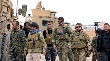 Des troupes américaines à Hasakah en Syrie le 4 novembre 2018 (image d'illustration).