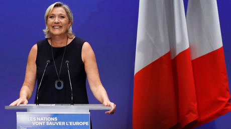 Marine Le Pen à Fréjus, septembre 2018 (image d'illustration).