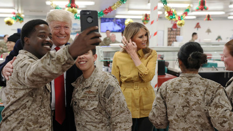 Donald Trump a-t-il dévoilé les visages d'une troupe d'élite en Irak ?