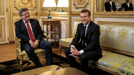 Jean-Luc Mélenchon et Emmanuel Macron, «punchliner» de top niveau pour 2018