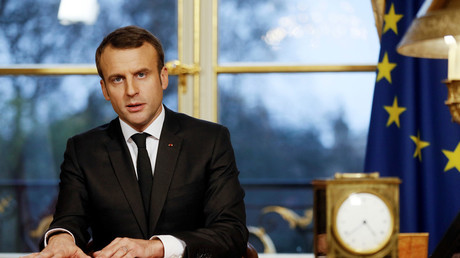 Emmanuel Macron au palais de l'Elysée (Image d'illustration).