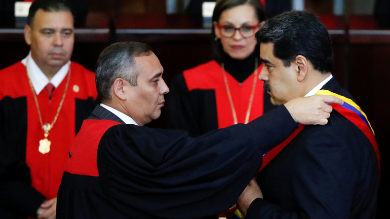 Venezuela : Nicolas Maduro investi pour un deuxième mandat de six ans 