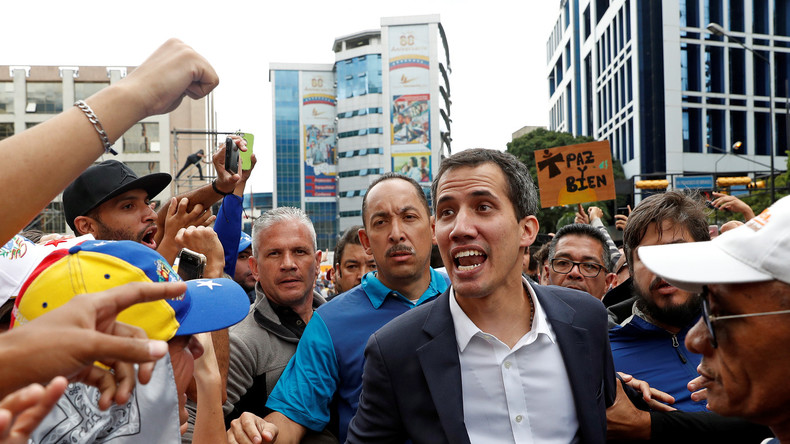 Trump reconnaît l'opposant pro-américain Juan Guaido «président par intérim» du Venezuela