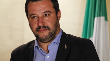 Le ministre italien de l'Intérieur Matteo Salvini.