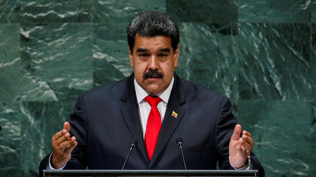 Nicolas Maduro à la tribune des Nations unies, le 27 septembre 2018.
