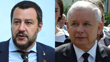 Igor Zarembo / Sputnik Kacz
Lisi Niesner / Reuters Salvini