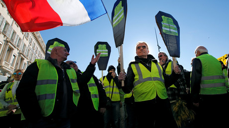 Des Gilets jaunes tentent de perturber la venue de Christophe Castaner à Carcassonne (VIDEO)