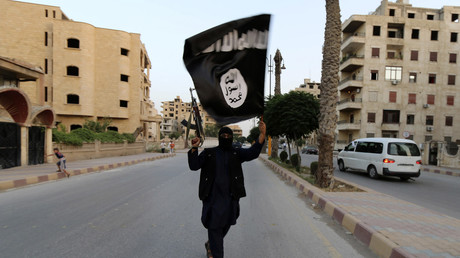 Un militant djihadiste de Daesh à Raqqa, juin 2014 (image d'illustration).