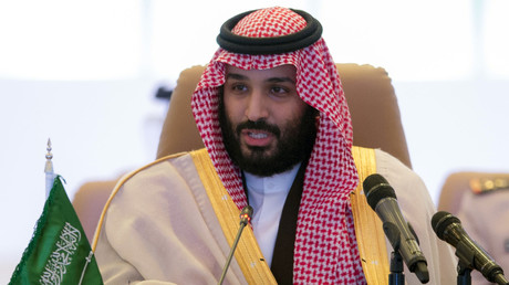 Le prince héritien saoudien Mohammed ben Salmane préside à Riyad une réunion de la Coalition islamique de lutte contre le terrorisme, le 26 novembre 2017 (image d'illustration). 