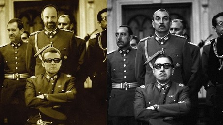 Un photomontage de Macron grimé en Pinochet a-t-il été censuré ?