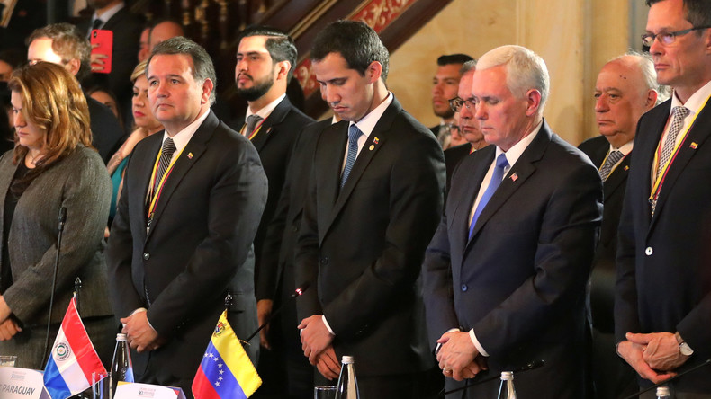 Venezuela : Washington adopte des sanctions et rappelle que toutes les options «sont sur la table»