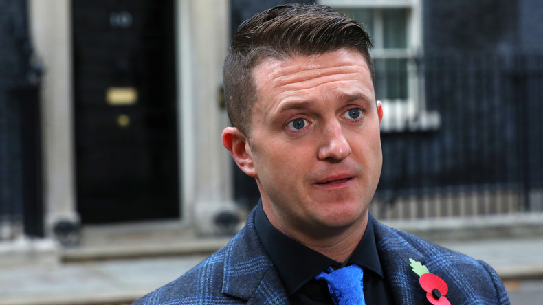Le militant identitaire britannique Tommy Robinson interdit de Facebook et d'Instagram