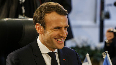 Le président de la République, Emmanuel Macron, le 29 janvier 2019 dans la ville chypriote de Nicosie (image d'illustration).