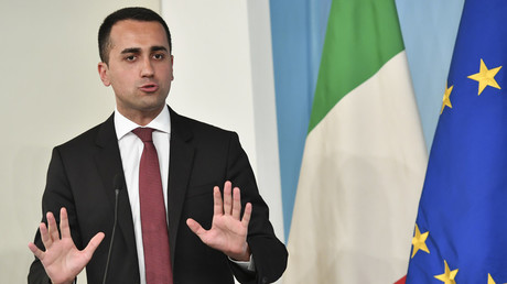 Le vice-Premier ministre italien et leader du Mouvement 5 étoiles Luigi Di Maio.
