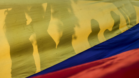 Le drapeau du Venezuela.