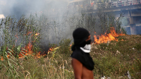 «C'est une bataille rangée» : Romain Migus, depuis la frontière vénézuélienne (VIDEO)