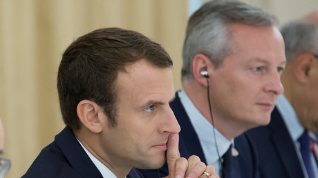 Emmanuel Macron et Bruno Le Maire (image d'illustration).