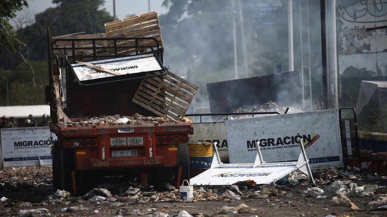 Qui a vraiment mis feu à un convoi humanitaire à la frontière colombo-vénézuélienne ? (VIDEO)