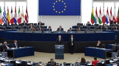 Séance plénière du Parlement européen, le 12 mars 2019.