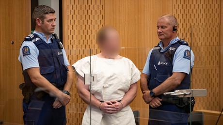 Brenton Tarrant au tribunal de Christchurch le 16 mars (image d'illustration).