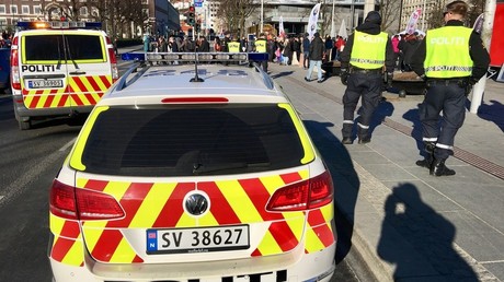 Une voiture de police norvégienne (image d'illustration).