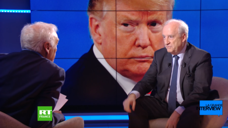 Hubert Védrine : «Trump n'est pas isolationniste, il est unilatéraliste» (ENTRETIEN)